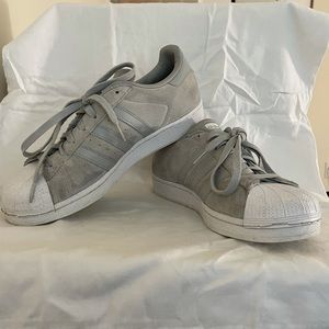 Light Gray ADIDAS Superstar sneakers